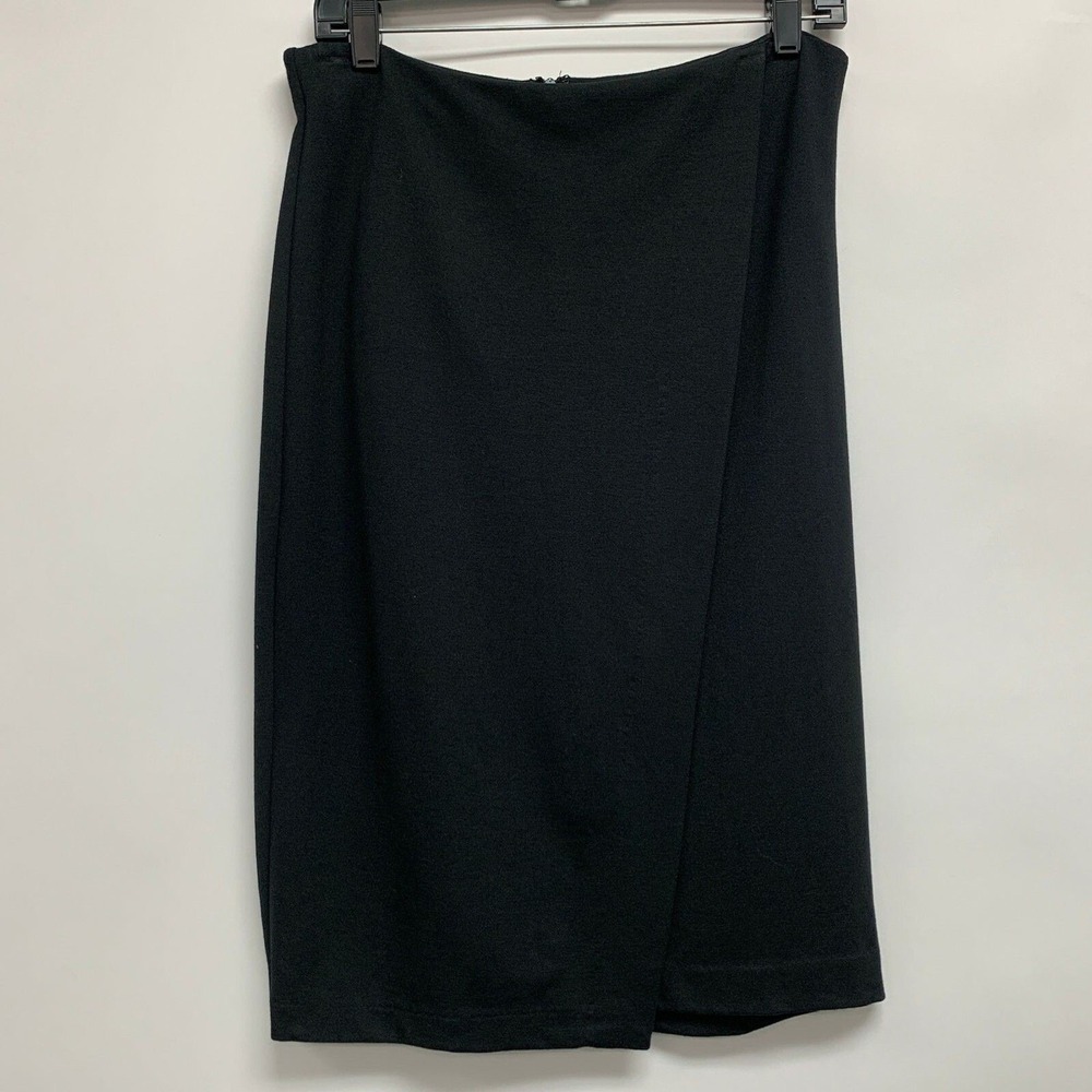 Carmen Marc‎ Valvo Women's Skirt Size 8 Black Pencil Straight